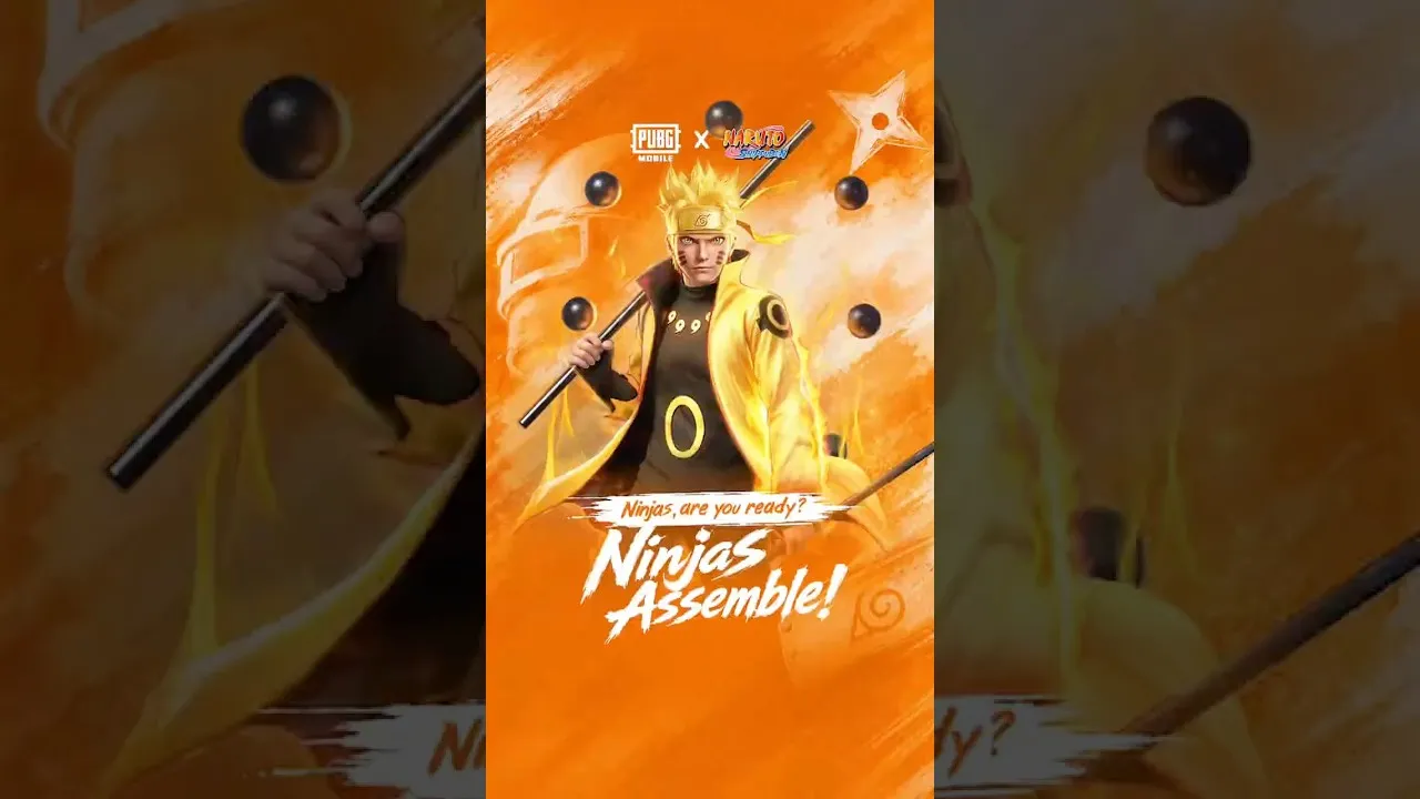 PUBG Mobile x Naruto Shippuden Kolaborasi