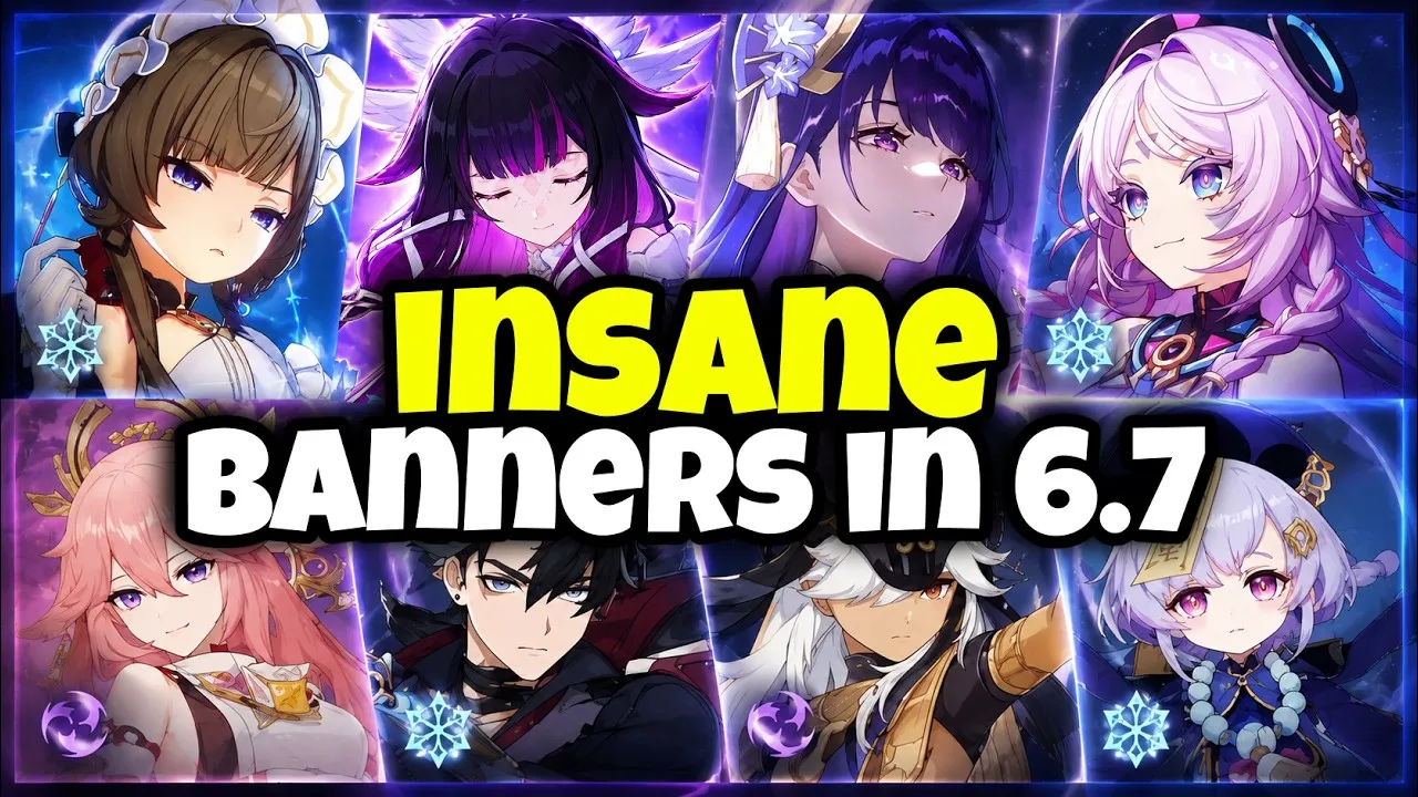 Genshin Impact 6.7 Phase 2 Banner Columbina Raiden