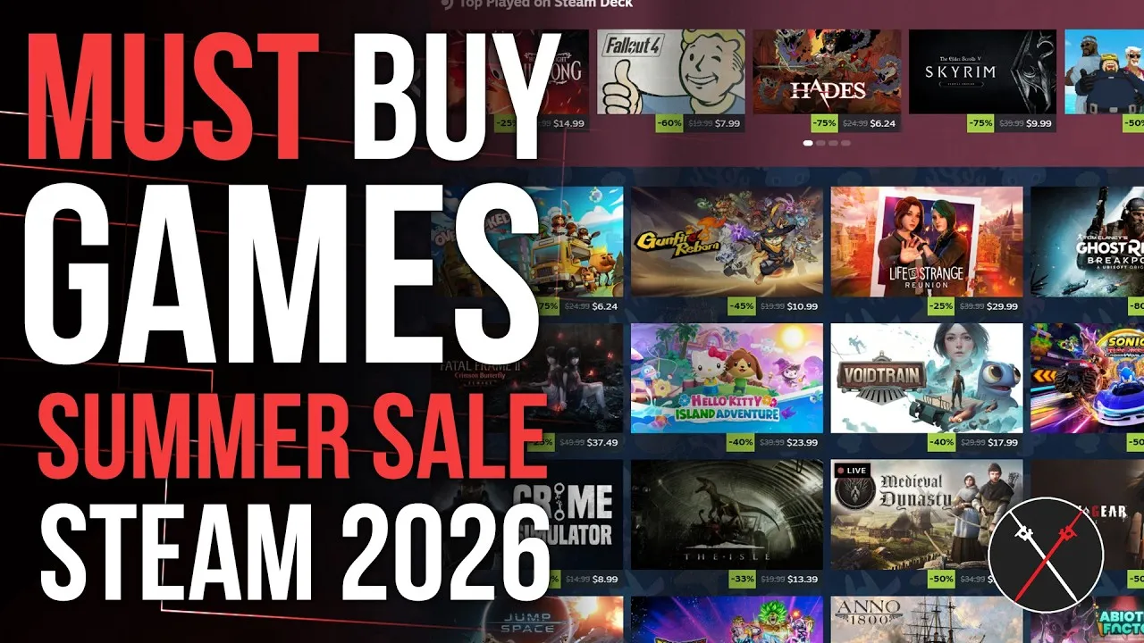 Steam Summer Sale 2026: 10 Game Diskon 50%+ yang Worth It & Tips Belanja Hemat