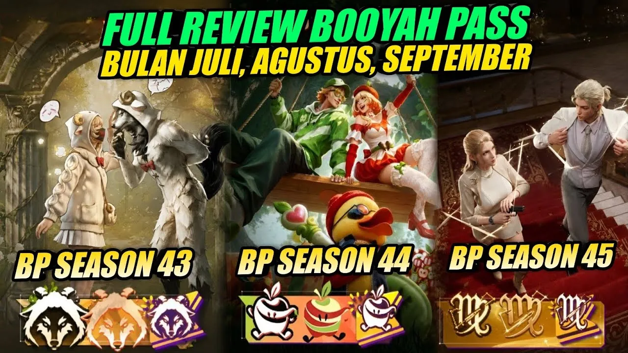 Booyah Pass Season 43: Baaast Friends Free Fire Juli 2026
