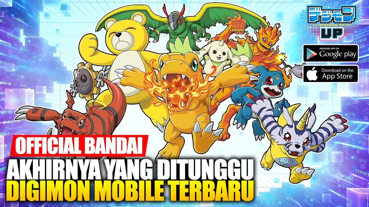 Digimon Up: Game Mobile Gratis Bandai Namco yang Rilis 15 Juli 2026
