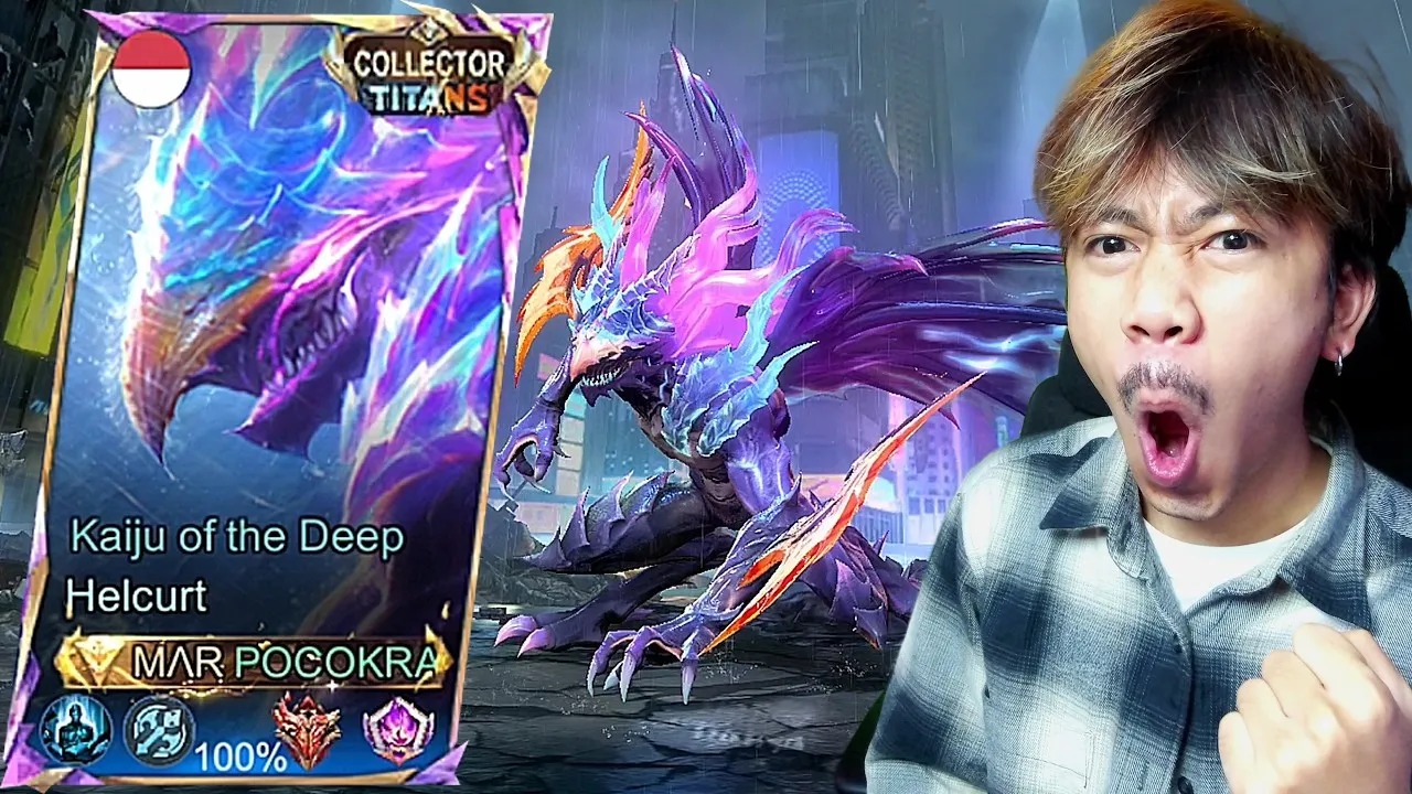 MLBB: Helcurt Kaiju Collector & Joy Badlands Scrapper Gratis di Juli 2026