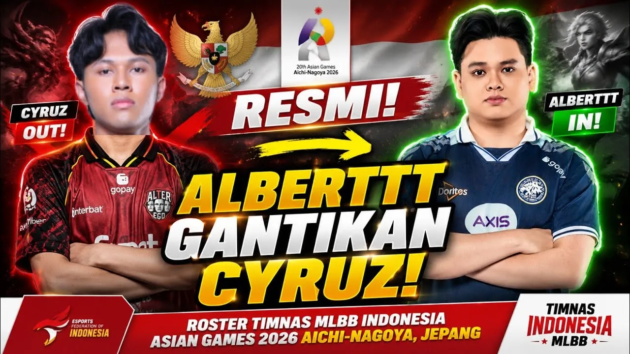 Asian Games 2026: Timnas Esports Indonesia Kirim 34 Atlet di 9 Nomor, MLBB hingga Valorant
