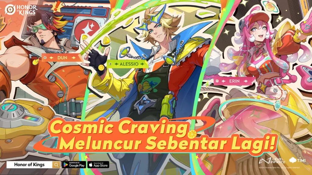 Honor of Kings Cosmic Craving: Skin Kuliner Asia Tenggara yang Bikin Bangga